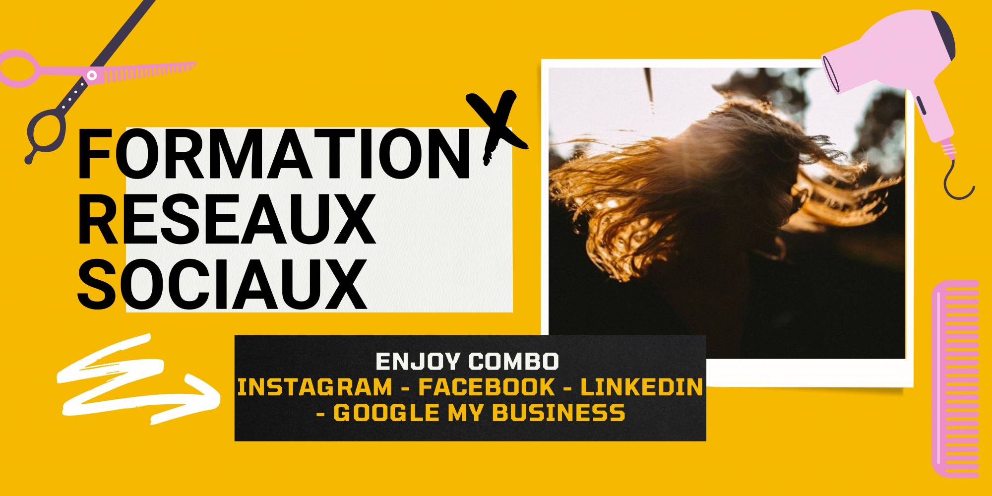 Formation aux réseaux sociaux pour une gérante d’un salon de coiffure à Lyon