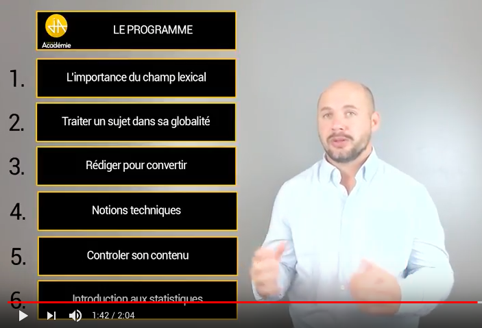 Formation à distance : Créer du contenu pour le web Perfectionnement